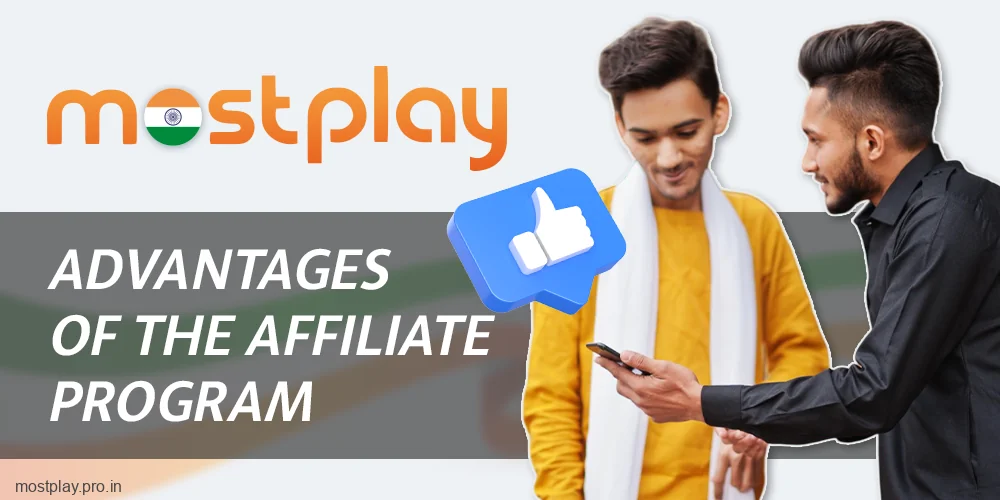 Affiliate Program Benefits at Mostplay India