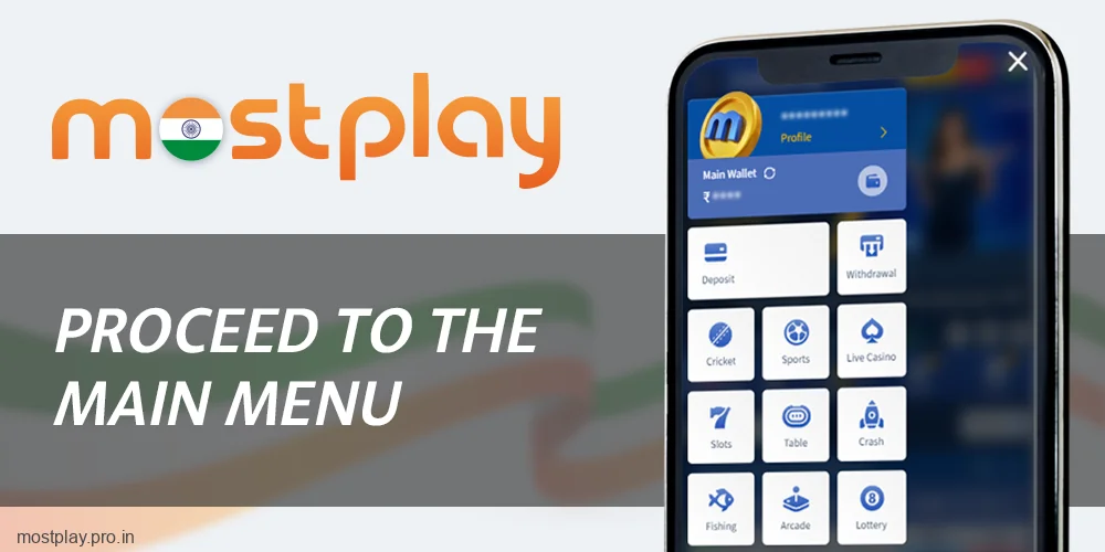 Go to the main menu of Mostplay India