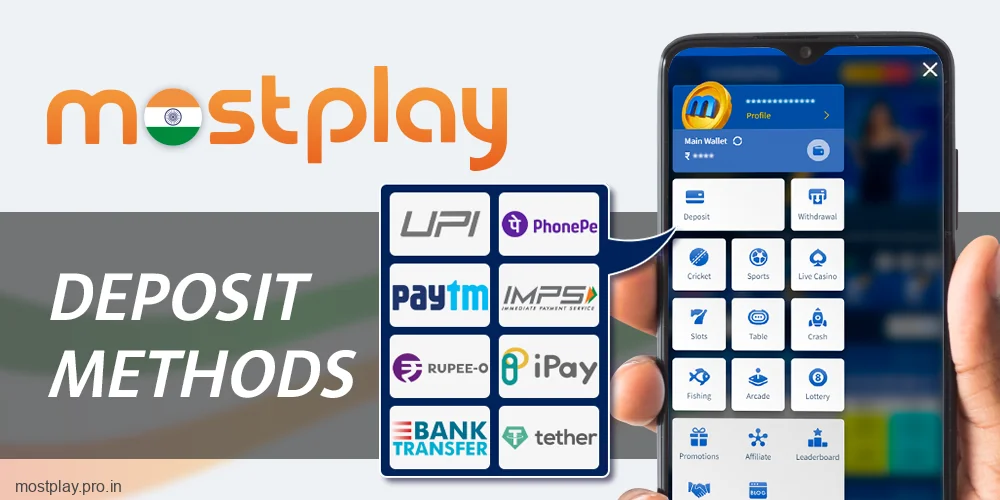 Top-up methods at Mostplay India