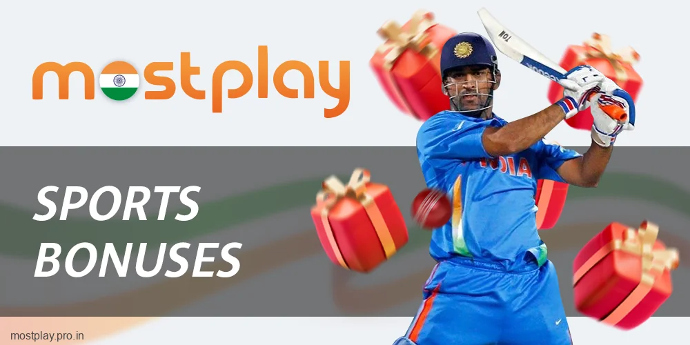 Sports Bonus for Mostplay India bettors