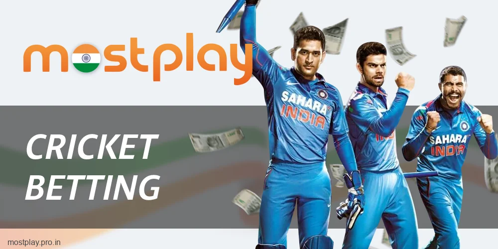 Cricket betting at Mostplay India