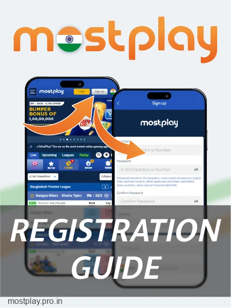 Mostplay India Registration Manual