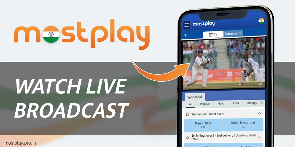 Watch the live stream of the match at Mostplay India