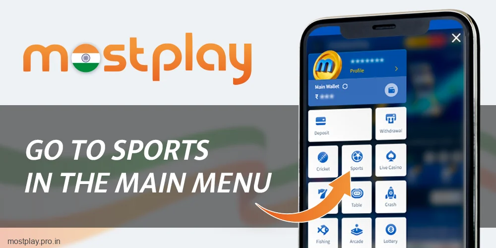 Go to Mostplay India sportsbook