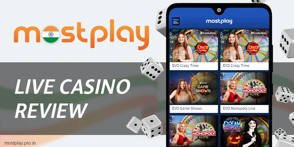 Information about Mostplay India Live Casino