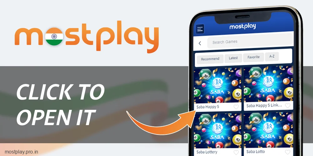 Click to open the game at Mostplay India