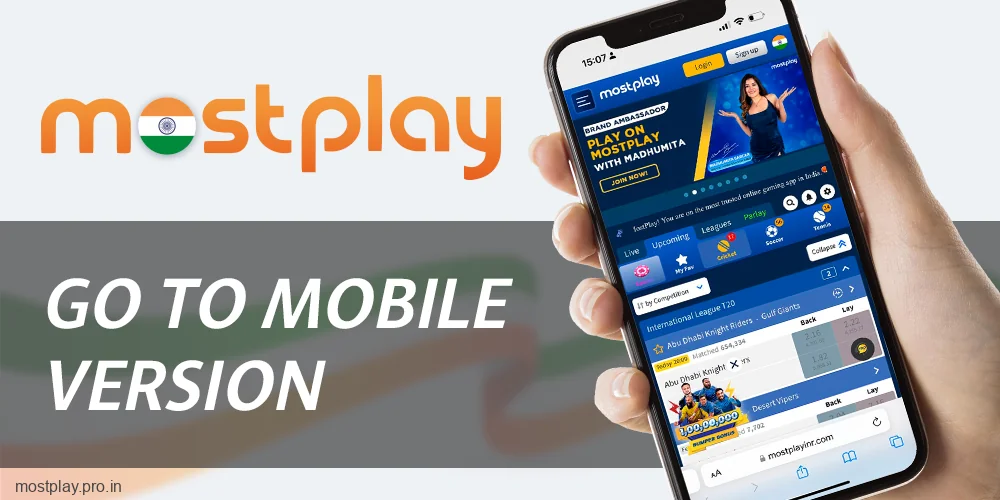 Go to the browser version of the Mostplay India website