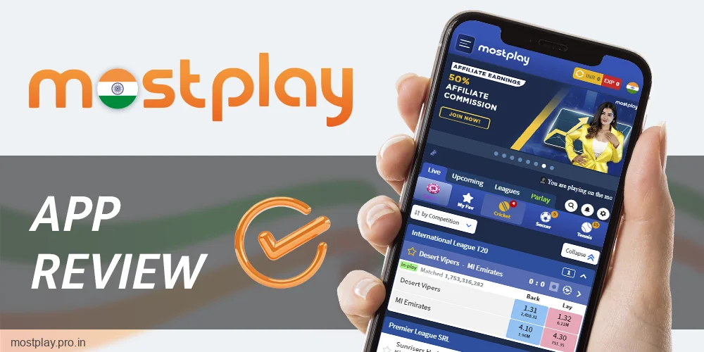 Information about Mostplay India app