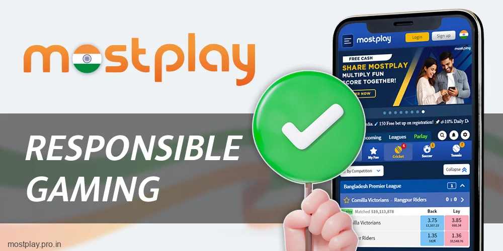 Responsible gambling rules for Indian Mostplay players