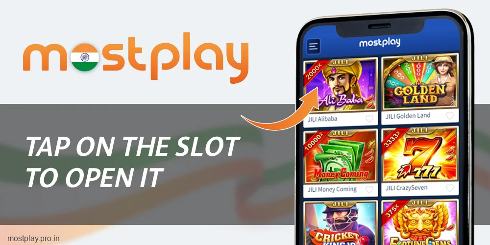 Click to open slots at Mostplay India