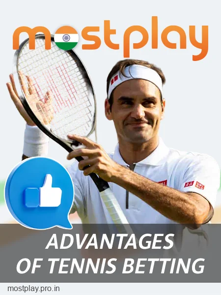 Tennis betting pros at Mostplay India