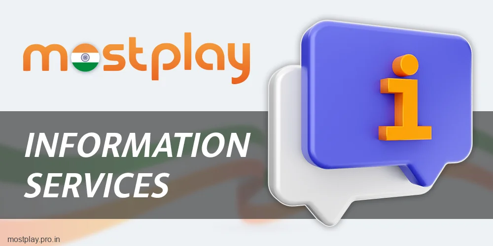 Information resources at Mostplay India