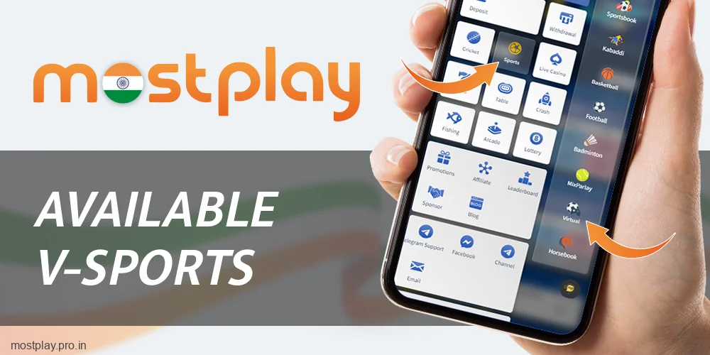 Virtual sports competition for Mostplay India bettors