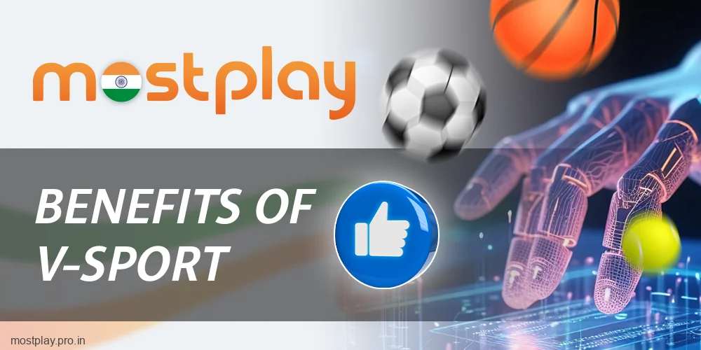 Advantages of virtual sports betting at Mostplay India