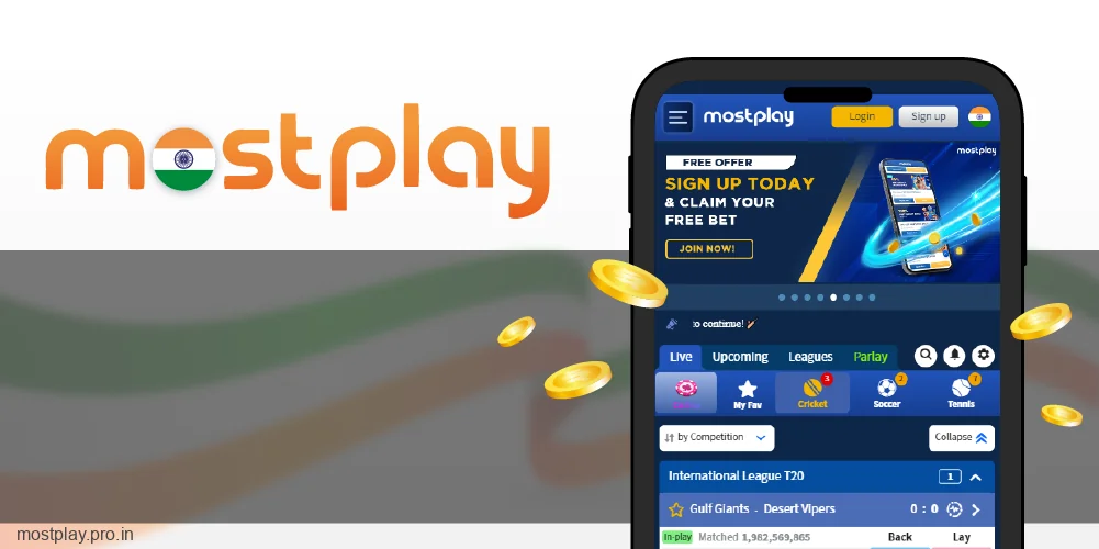 Mostplay official bookmaker in India